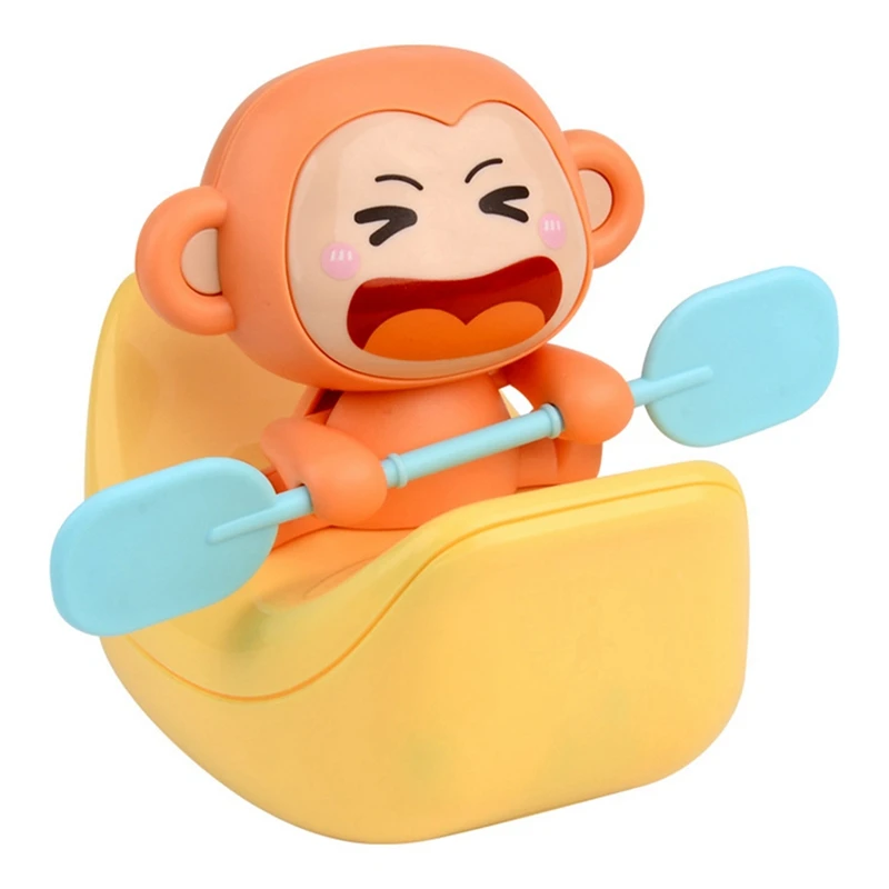 

FBIL-Children's Water Toys Boys And Girls Baby Electric Monkey Kayak Bathroom Baby Bath Toys