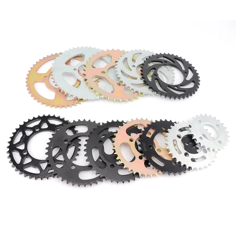 

Motorcycle 420/428 Chains 37T/41T/48T tooth 58MM Sprockets Rear Back Sprocket Cog fit for ATV quad Dirt Pit Bike moped parts