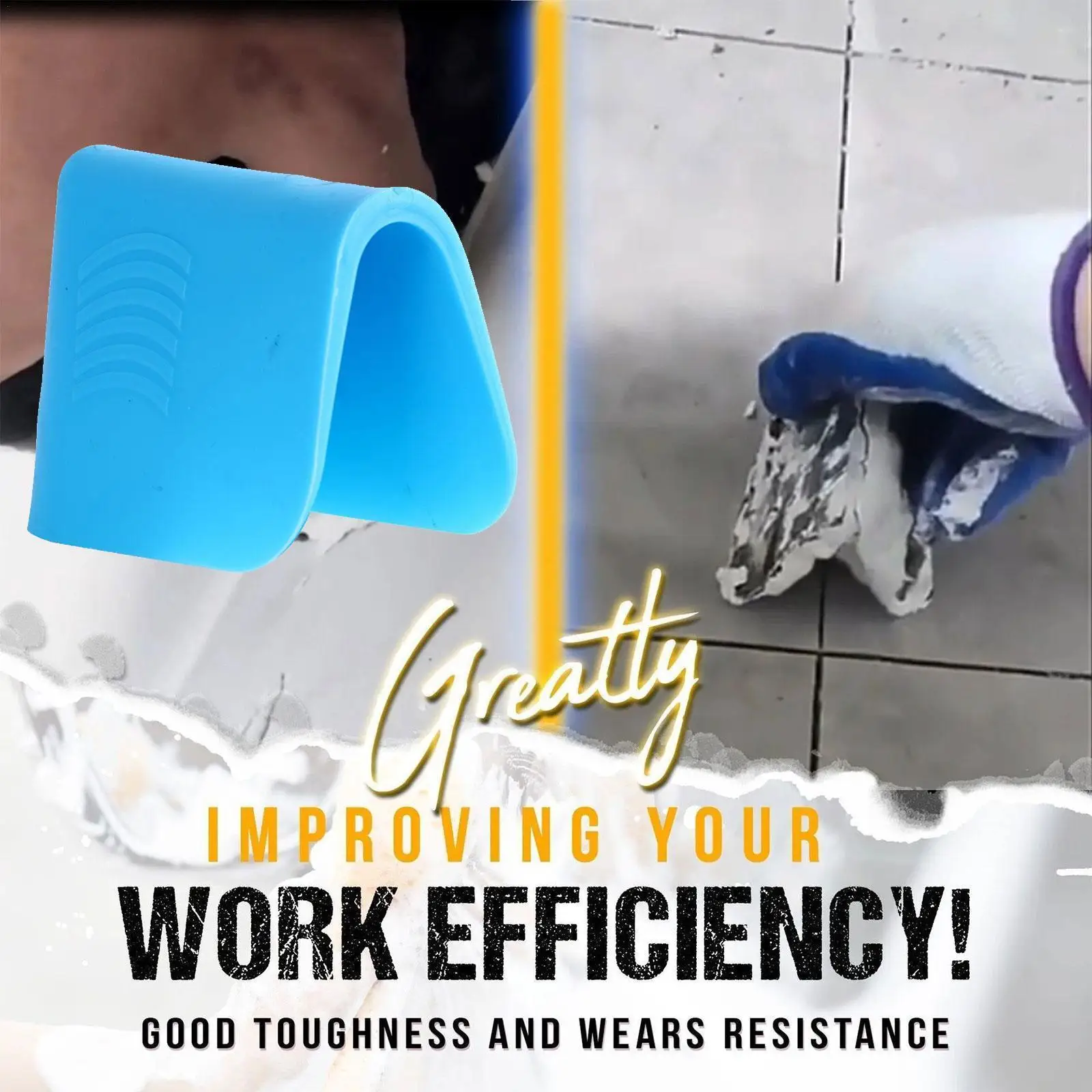 

1 шт., скребок для нанесения герметика на плитку