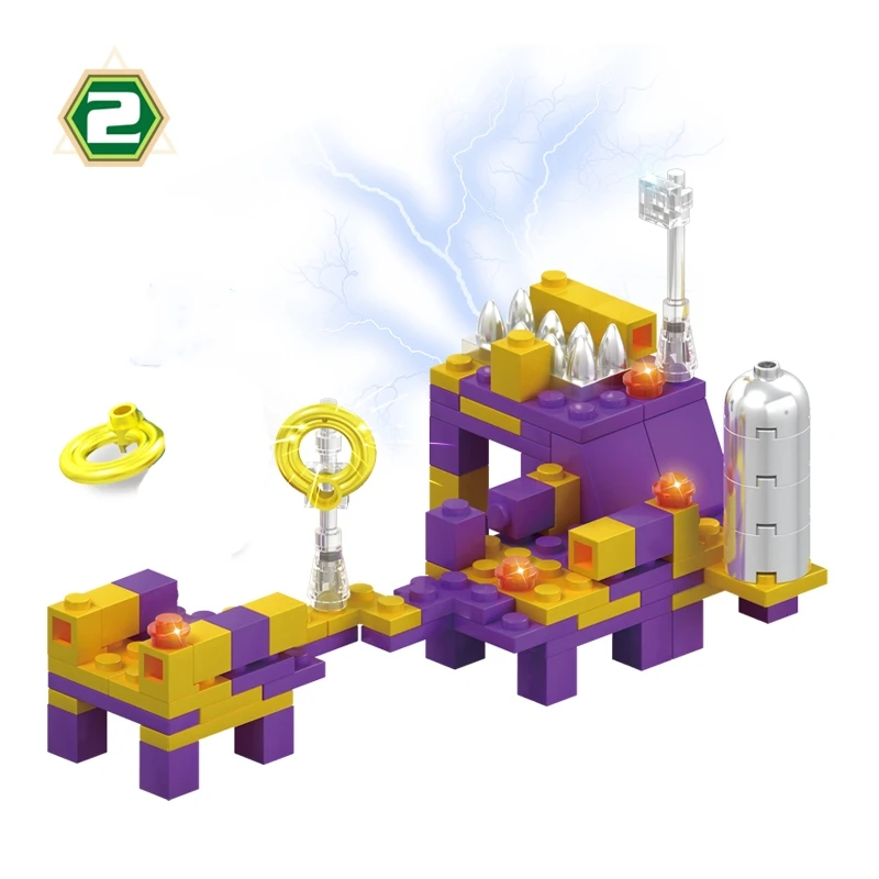 Модель автомобиля еж поп-игра Зеленая Хилла строительные блоки детские игрушки