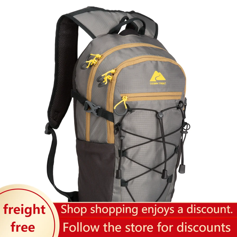 

Кемпинг на 17 литров, пеший туризм, альпинизм, технический рюкзак, серый, унисекс, бесплатная доставка