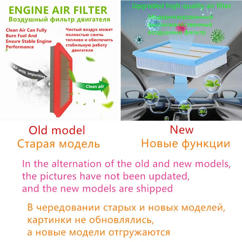 Воздушный фильтр/масляный фильтр/воздушный фильтр подходит для Changan Cs55