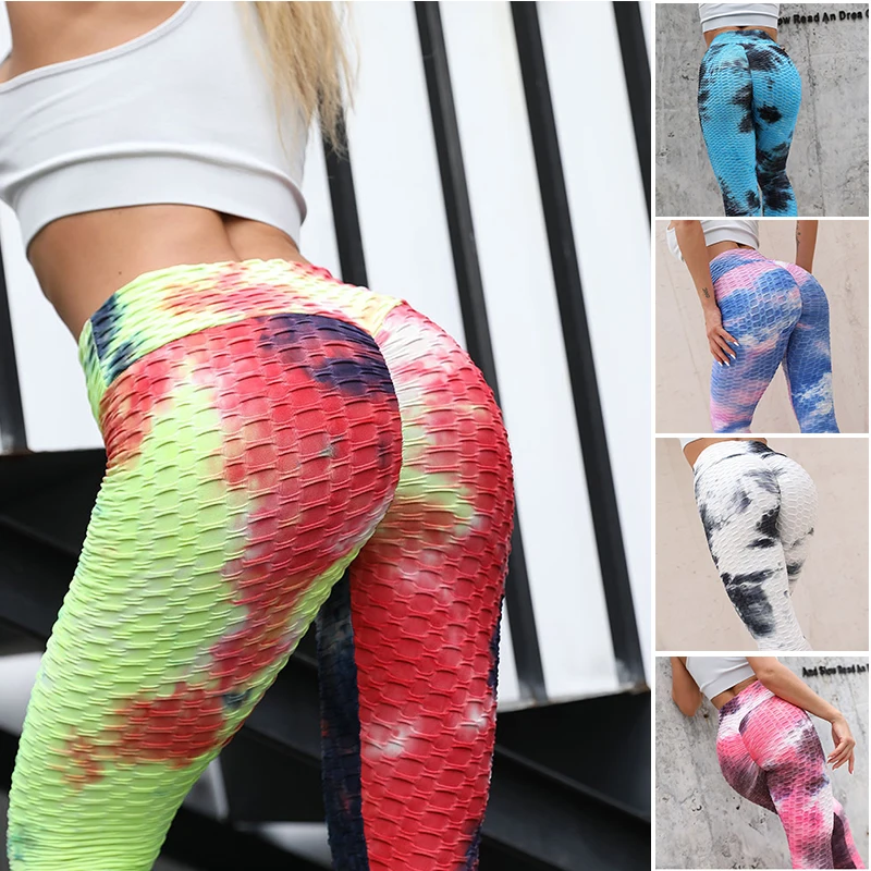 High Waist Yoga Pants Tummy Control Workout Pants Running Pants Cycling Joggers Leggings For Women Yoga Leggings