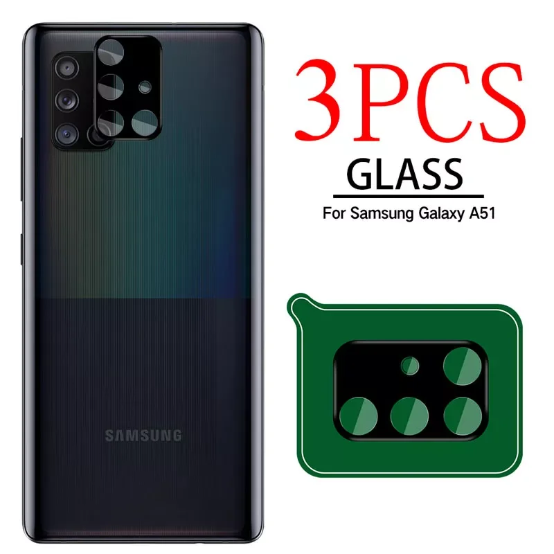 

3PCS Camera Lens Protector For Samsung Galaxy A51 A71 Protective Case Full Cover Film For Samsung A515 A715 A 51 71 Lens Glass