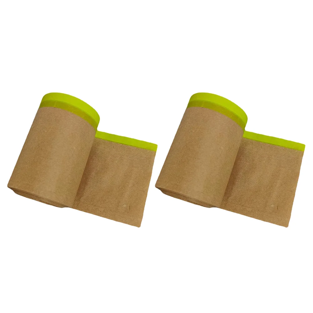 

Paper Masking Tape Painting Protection Covering Upholstery Shelter Painters Drape Film Auto Car Cloth Automotive Furniture