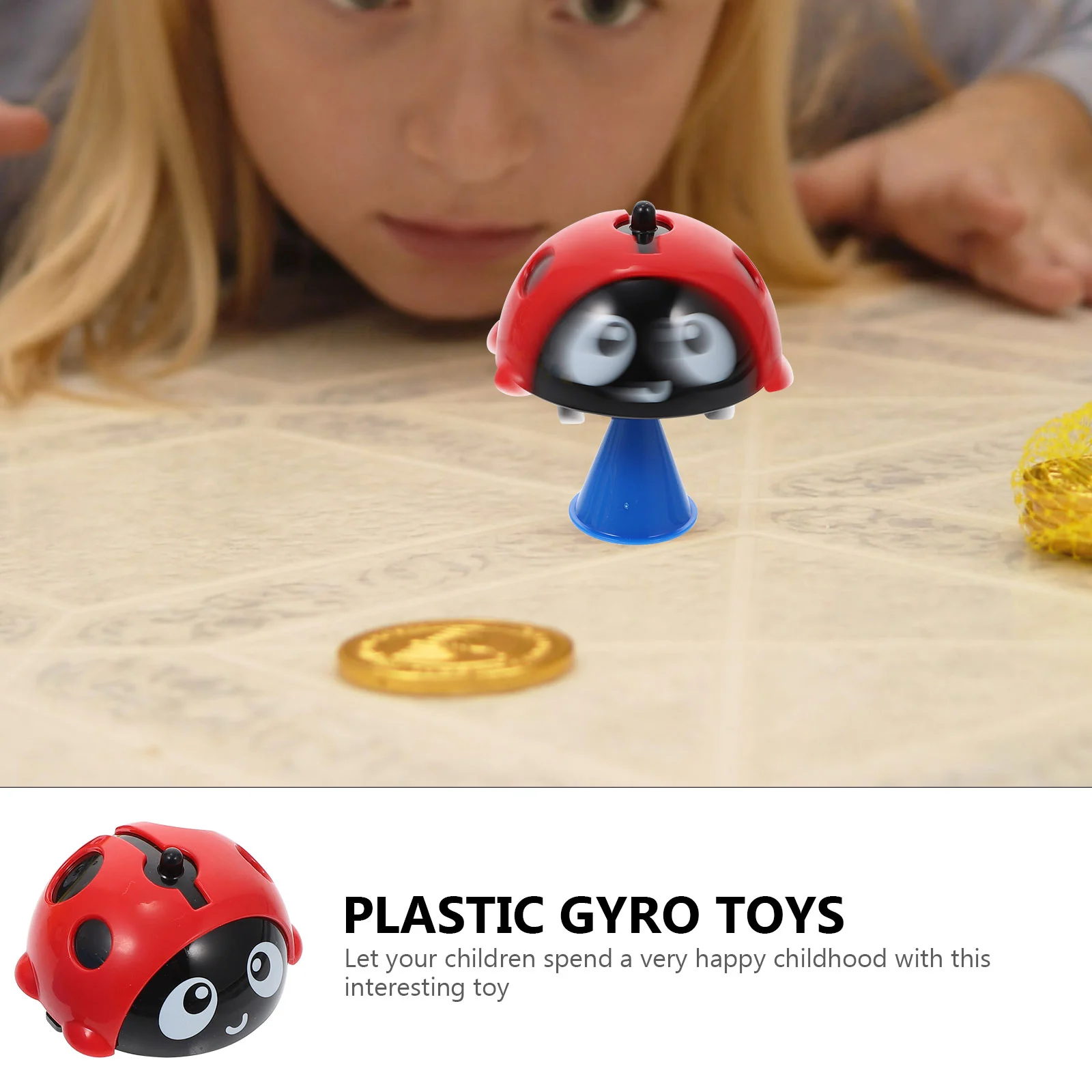 4 шт. игрушка с волчком пластиковые игрушки-гироскопы детские забавные топы
