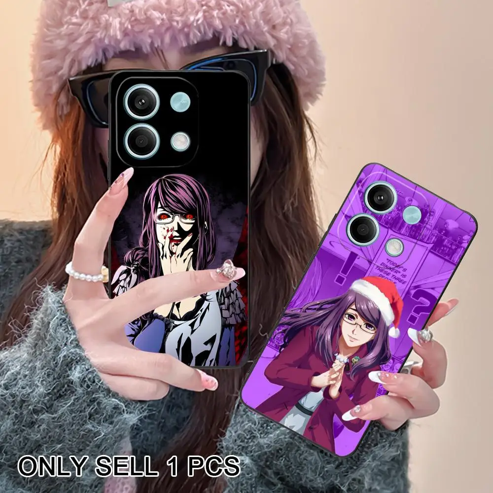 Фото Чехол для телефона Ghoul Rize для Xiaomi Redmi Note 15 14 13 12 11 S Pro Plus 4G 5G, мягкий противоударный чехол из ТПУ. №5