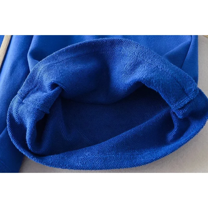 Wide Leg Straight Shorts Women Short Pants Ins 5 Color Cuff European American Fashion High Waist Loose Sports Bottoms Clothing