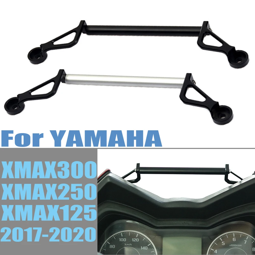 

For Yamaha X-MAX XMAX 300 250 125 XMAX300 XMAX250 XMAX125 Expansion Stand Crossbar Motorcycle Phone GPS Navigaton Plate Bracket