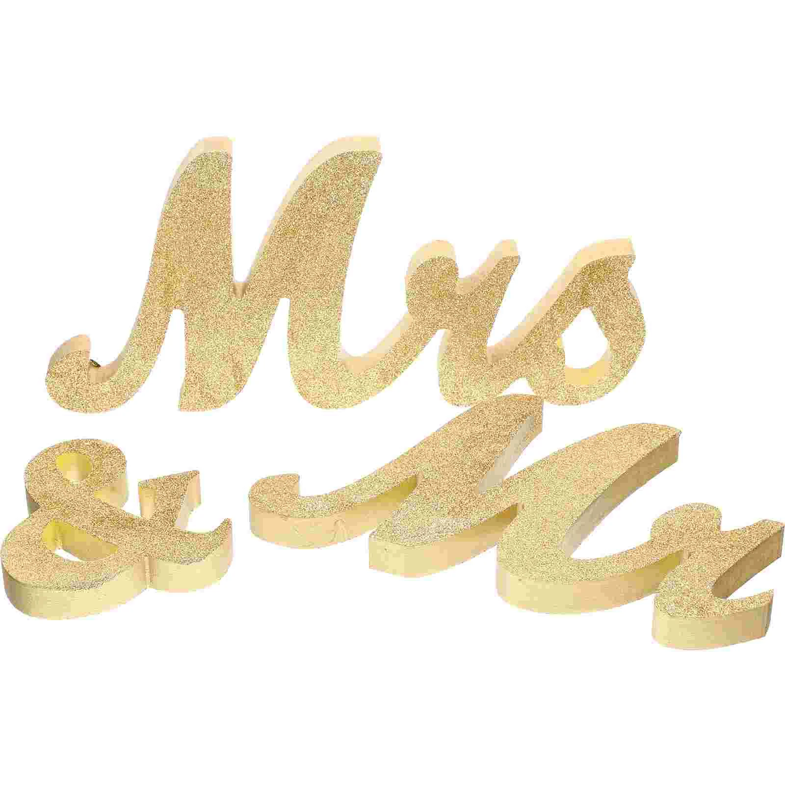 

Wedding Sign Tablemrswooden Rustic Letters Wood Decoration Centerpiece Decorations Letter Signs Props Decorative Gifts
