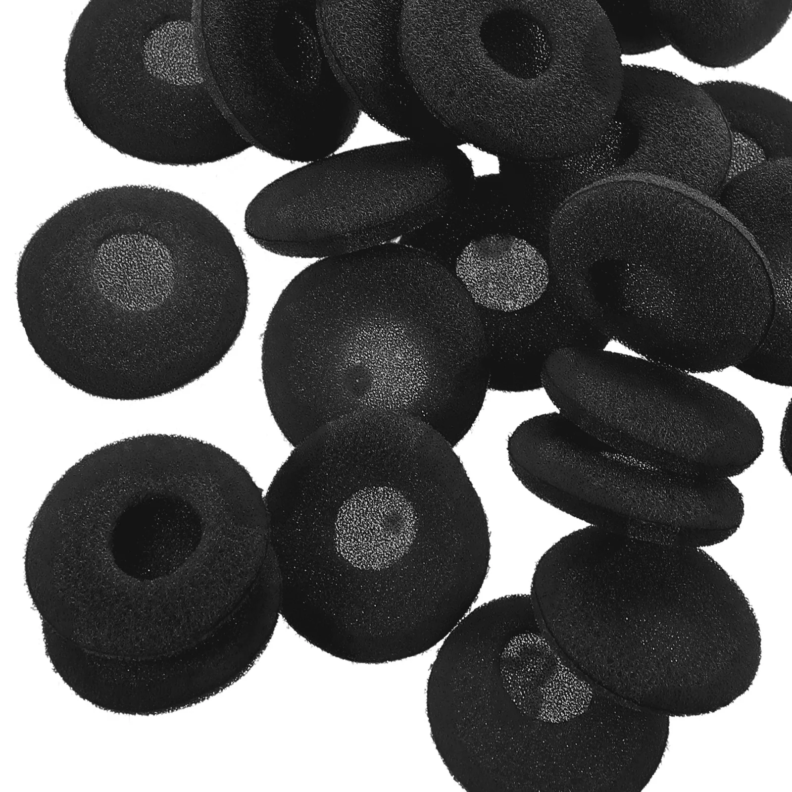 

50pcs Earphone Pads Sponge Pad Sponge Ear Pad Replacement Earbuds Protector Covers