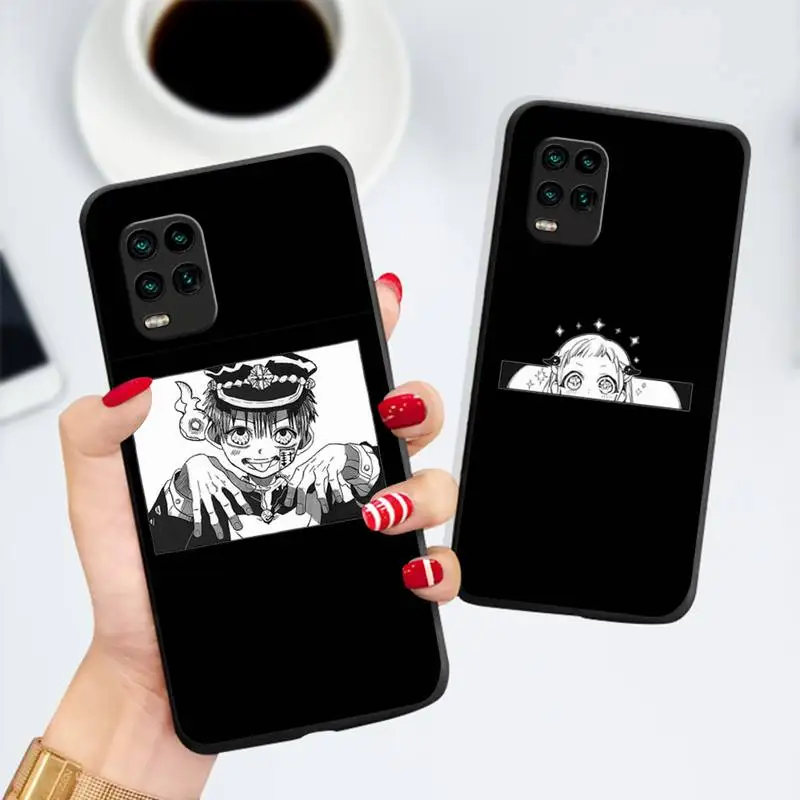 

Toilet Bound Hanako Kun Anime Cartoon Phone Case Black Color For Xiaomi Poco M3 F3 X3 Redmi Note 11 10t 7 8 9 10 9a Pro Coque