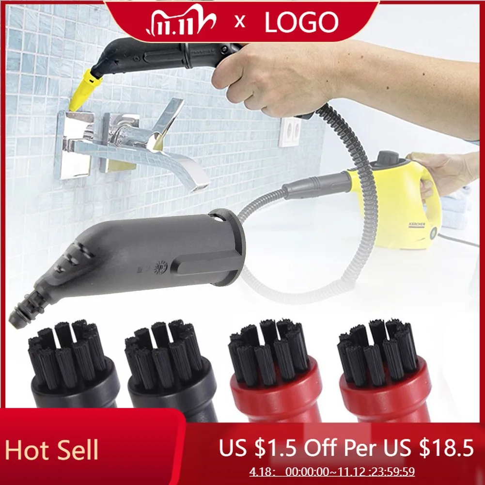 

For KARCHER Steam Cleaner Attachment Nozzle Brushes For KARCHER Steam Cleaner SC1 SC2 SC3 SC4 SC5 For Kitchen Bathroom Toilet