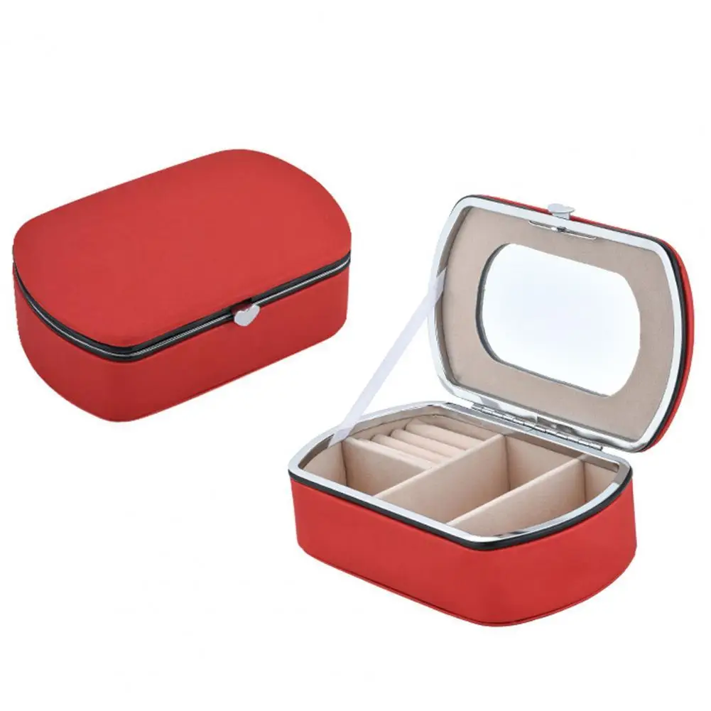 

Jewelry Organizer Detachable Internal Hooks Design Convenient Girls Women Bracelets Rings Holder Necklace Box Jewelry Box