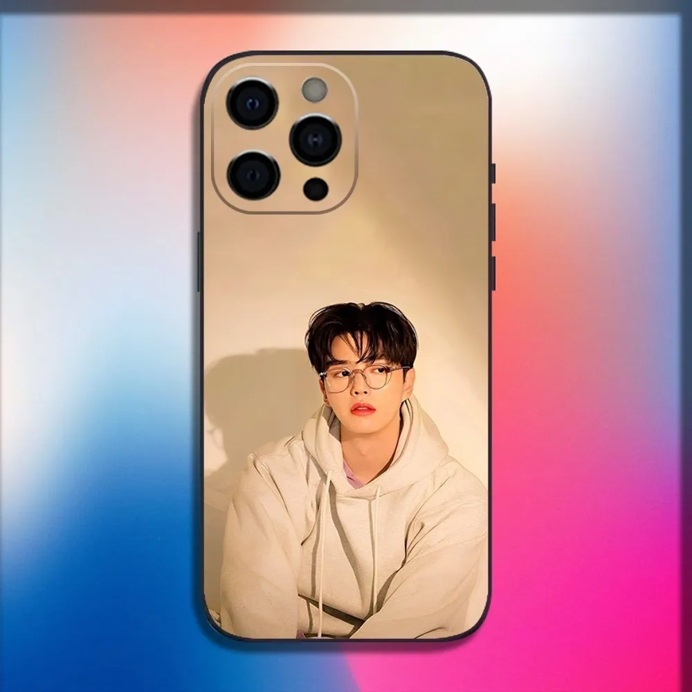 Actor K-Kang S-Song Phone Case For iPhone 16 15 14 13 12 11 Pro X XS Max XR Plus Mini Soft Black Cover