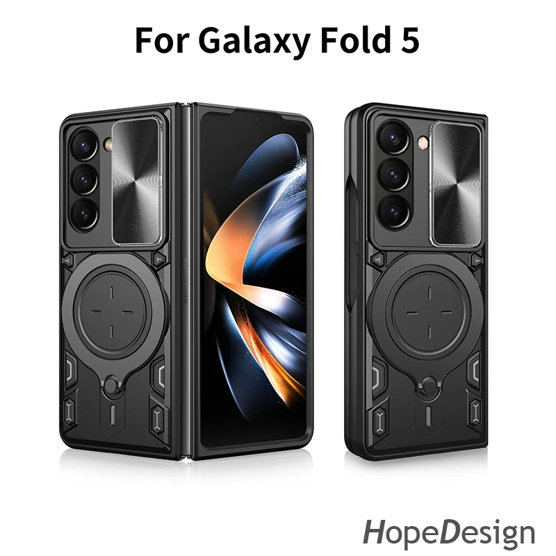 

Anti-Shock Phone Case For Samsung Z FOLD 5 Heavy Duty Camera 360 Degree Kickstand Cases For Samsung Z FLIP 5 Cover Funda
