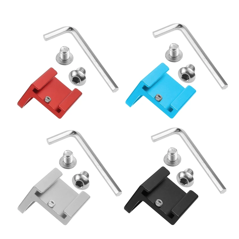 

Camera Cold Shoe Mount Adapter 90 Degree Angled for DSLR Attach to Side Cage Connector Quick Release L Bracket Plate