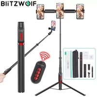 blitzwolf all in on wireless selfie stick multifunctional phone living tripod balance stabilizer for phones dslr sport camera