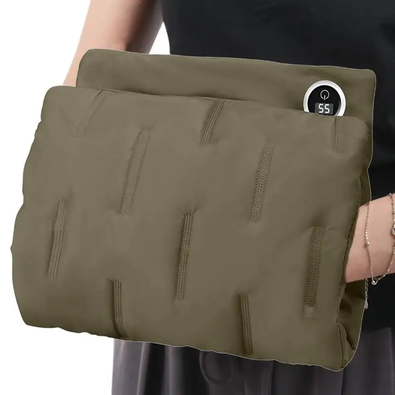 Грелка для рук с подогревом графеновая теплая муфта живота и грелка перчатки