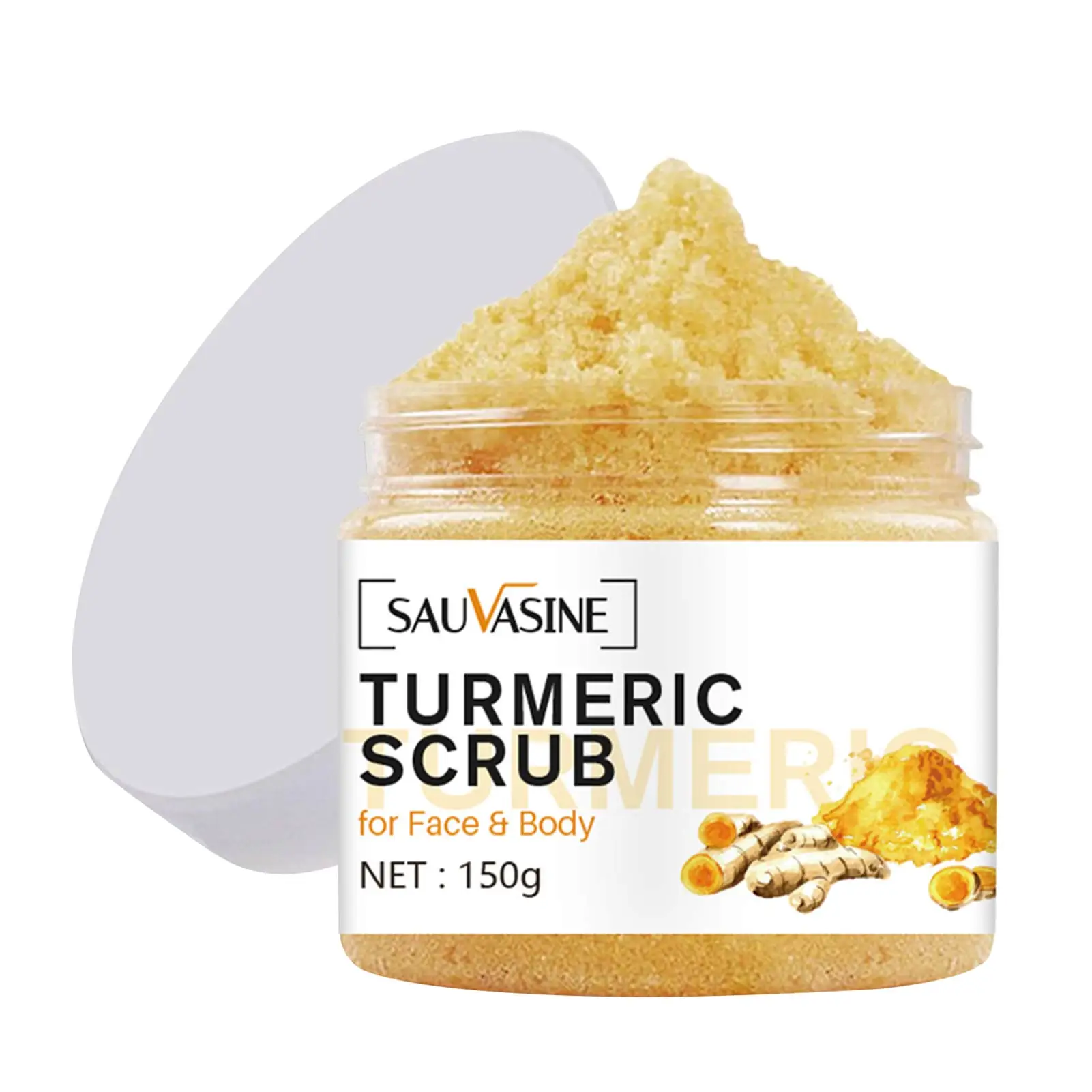 

Скраб для тела, куркума, скраб для тела, крем для тела с ароматом лимона и имбиря, товары для ухода за телом, скрабы, крем для талии, ног, бедер