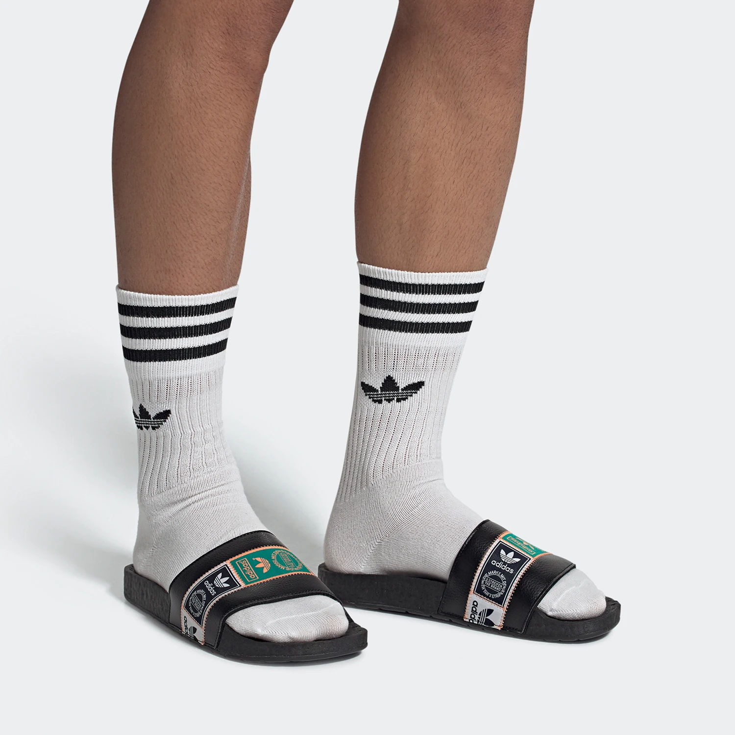 Фото Спортивные сандалии унисекс Adidas Originals ADILETTE BOOST FX7478 №1