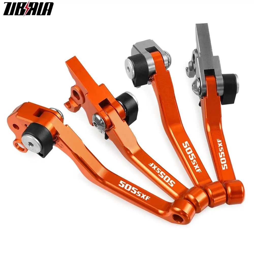 

FOR 505SXF 505 SX-F Motocross Foldable Pivot Dirt Bike Brake Clutch Levers Handle Lever 505SX-F 2008 Motorbike Brakes