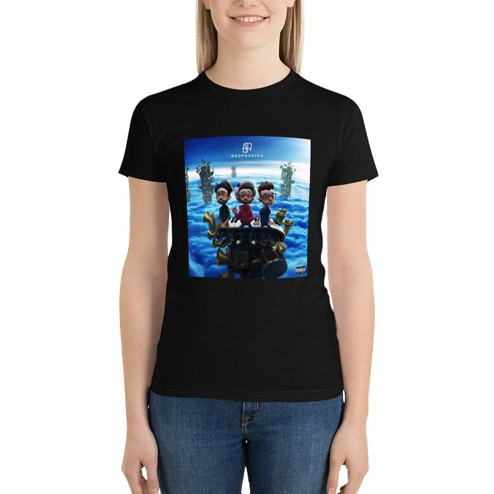 AJR NEOTHEATER TOUR 2019 2020 CAHYO футболка с коротким рукавом Футболка Эстетическая одежда