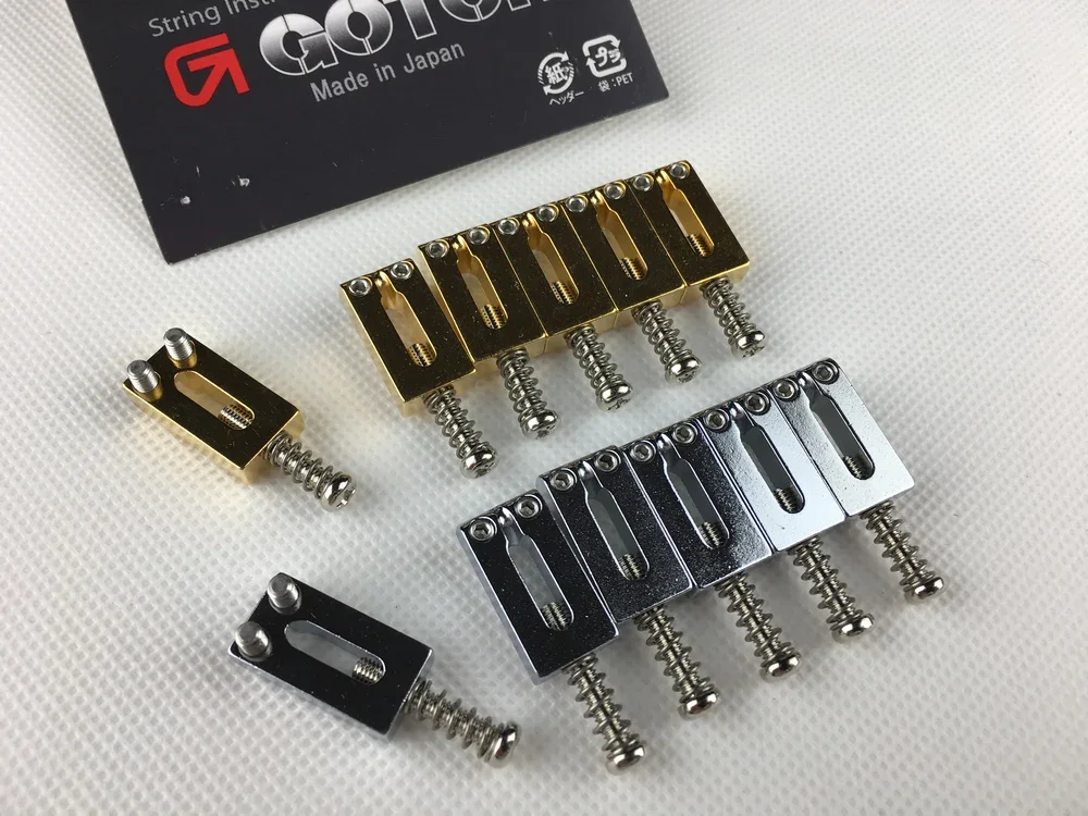 1 комплект оригинальное стальное седло GOTOH S21 седло/бриджа для электрогитары 10 5 мм