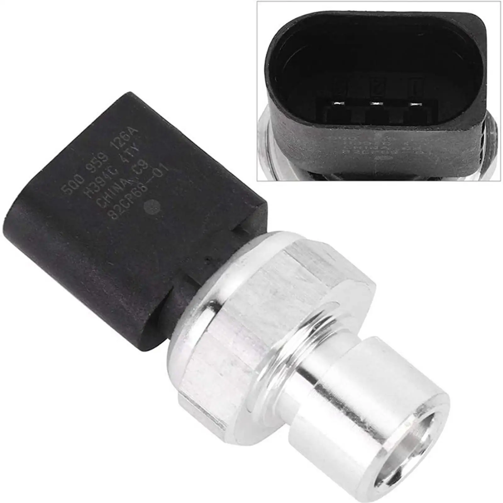 

Car Air Condition Pressure Sensor Switch 3 Pin Connection Fit for Skoda 5Q0959126 for VW Seat for Audi Vehicle Replacement Part