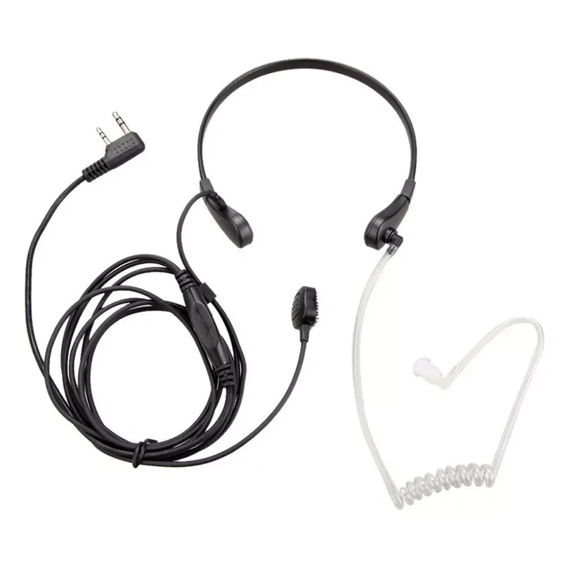 

New Mic Earpiece Headset Finger For Baofeng UV5R 888s Radio Walkie Talkie the newest