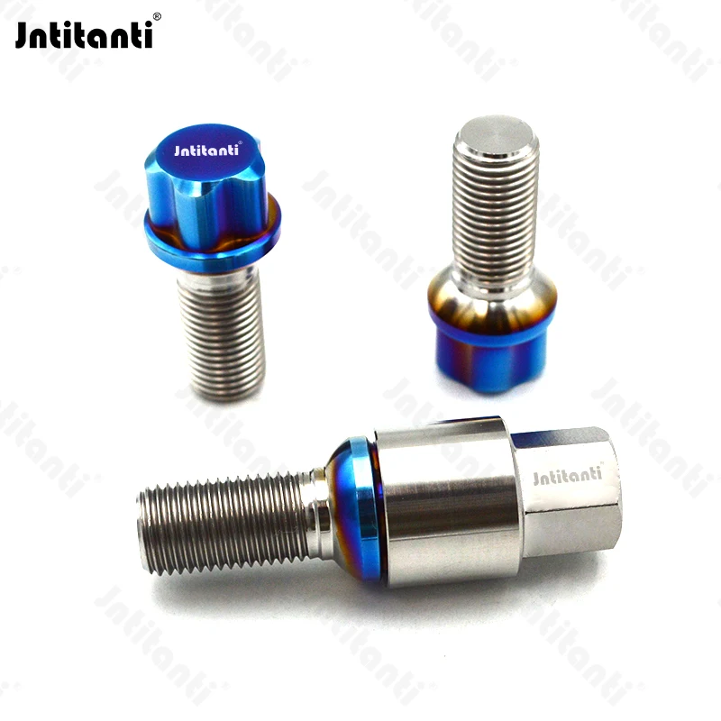 Jntitanti 10 9 класс Ti-6Al-4V с шаровым сиденьем противоугонный колесный болт титановый