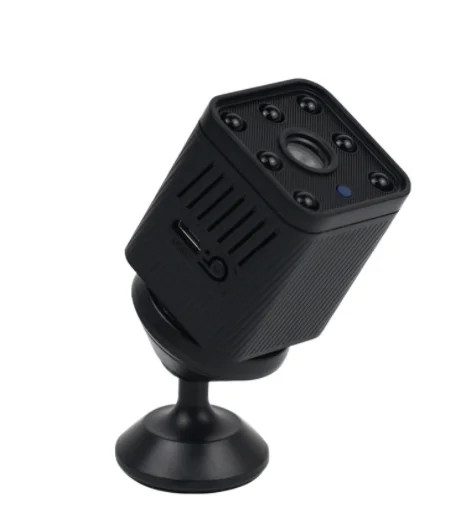 

Mini 2.4GHz Wifi Camera 1080P Night Vision Security Camera Nanny Camcorder Pet Baby Monitor Supports Two-Way Audio-Black