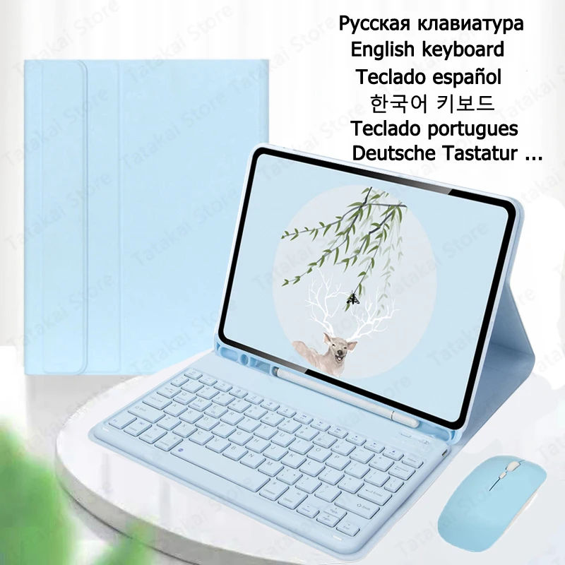 

Keyboard for Samsung Tab S7 Case 11 inch SM-T870 T875 Keyboard Case for Funda Samsung Tab S8 Case 2022 Keyboard Funda Teclado