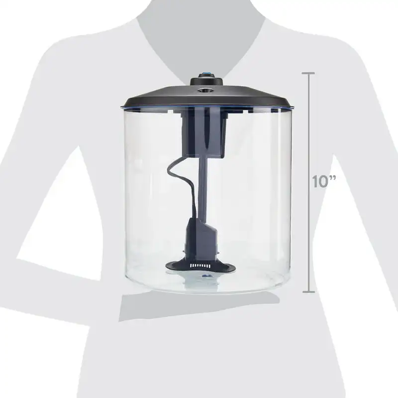 

Aquarium Starter Kit Plastic, LED Lighting and Power Filter