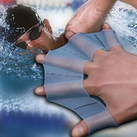 unisex swimming hand finger fin learning swimming pool accessory finger wear hand web training diving gloves swim pool paddles