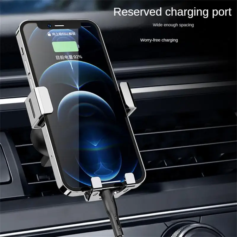 

Автомобильный держатель для телефона с креплением на вентиляционное отверстие подставка для смартфона гравитационное крепление для IPhone Huawei SamsungXiaomi Универсальная автомобильная подставка для GPS