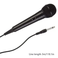 handheld microphone 3 5mm wired stage mic speaker portable home karaoke singing player machine black ktv karaoke recording