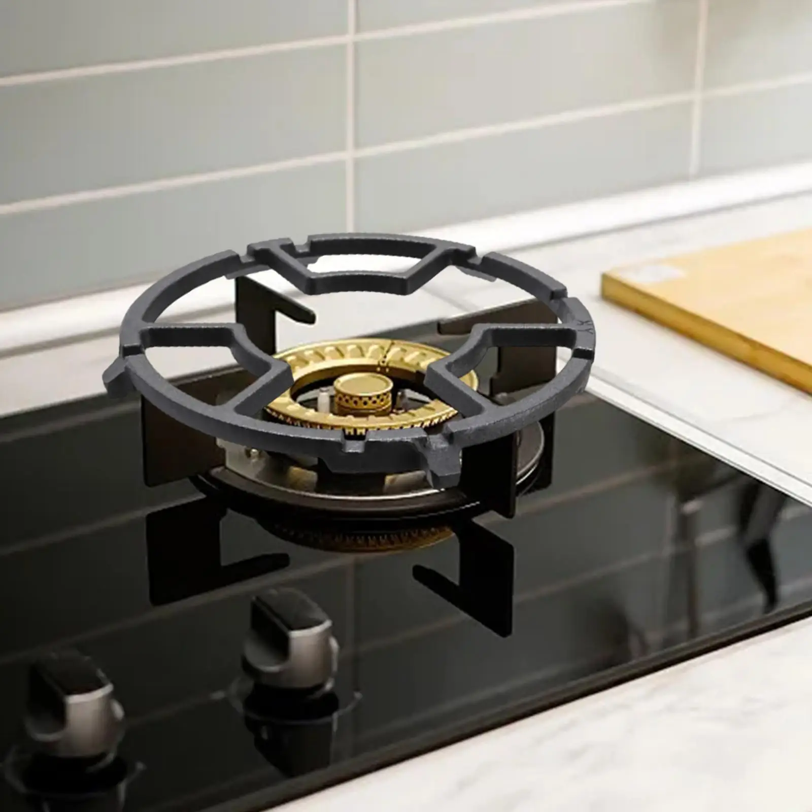 Прочные чугунные опорные кольца для вок от газовой плиты