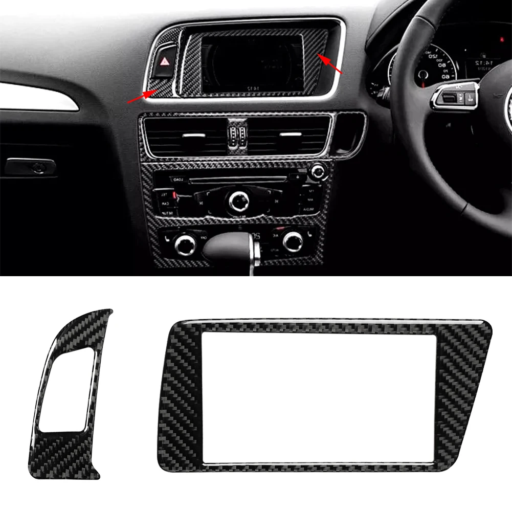 

Сигнальная лампа из углеродного волокна, кнопка переключения света, консоль, GPS-навигация, рамка для правого руля Audi Q5 2009-17 SQ5 2014-17