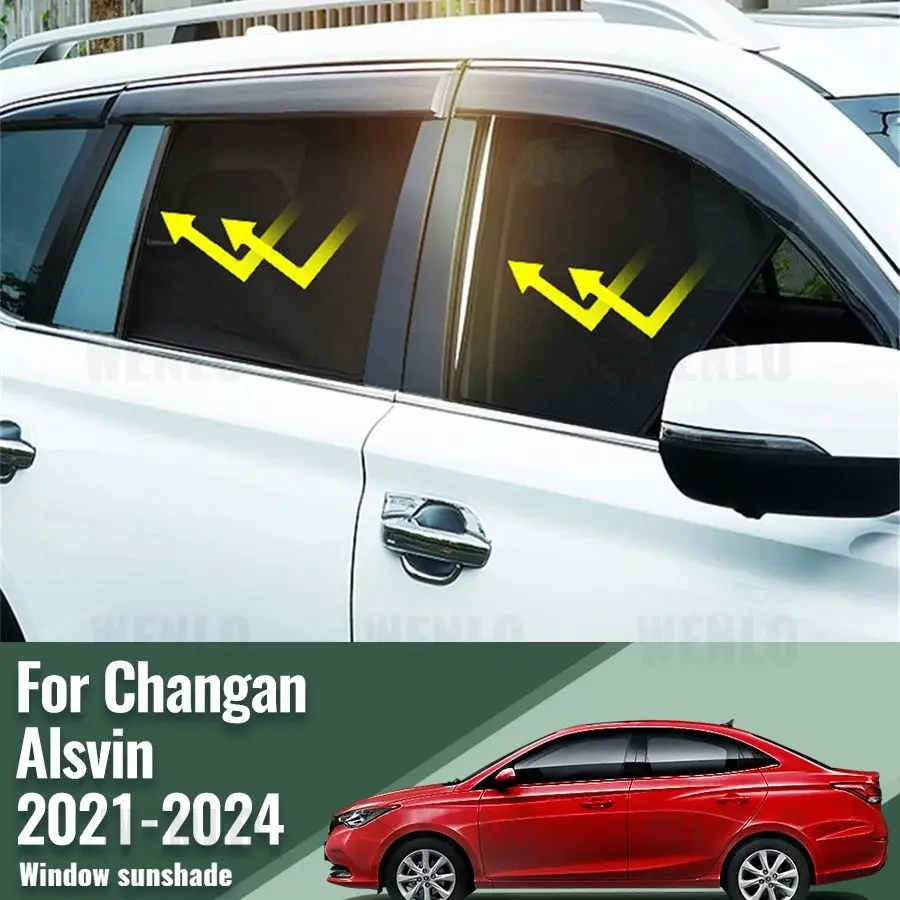 Для Changan Alsvin 2024 2023 2022 2021 Магнитный автомобильный солнцезащитный козырек передняя