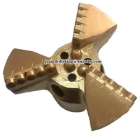Drilling Tool 3 Blades PDC Inner Concave Bit for Mining and Water Well Drilling