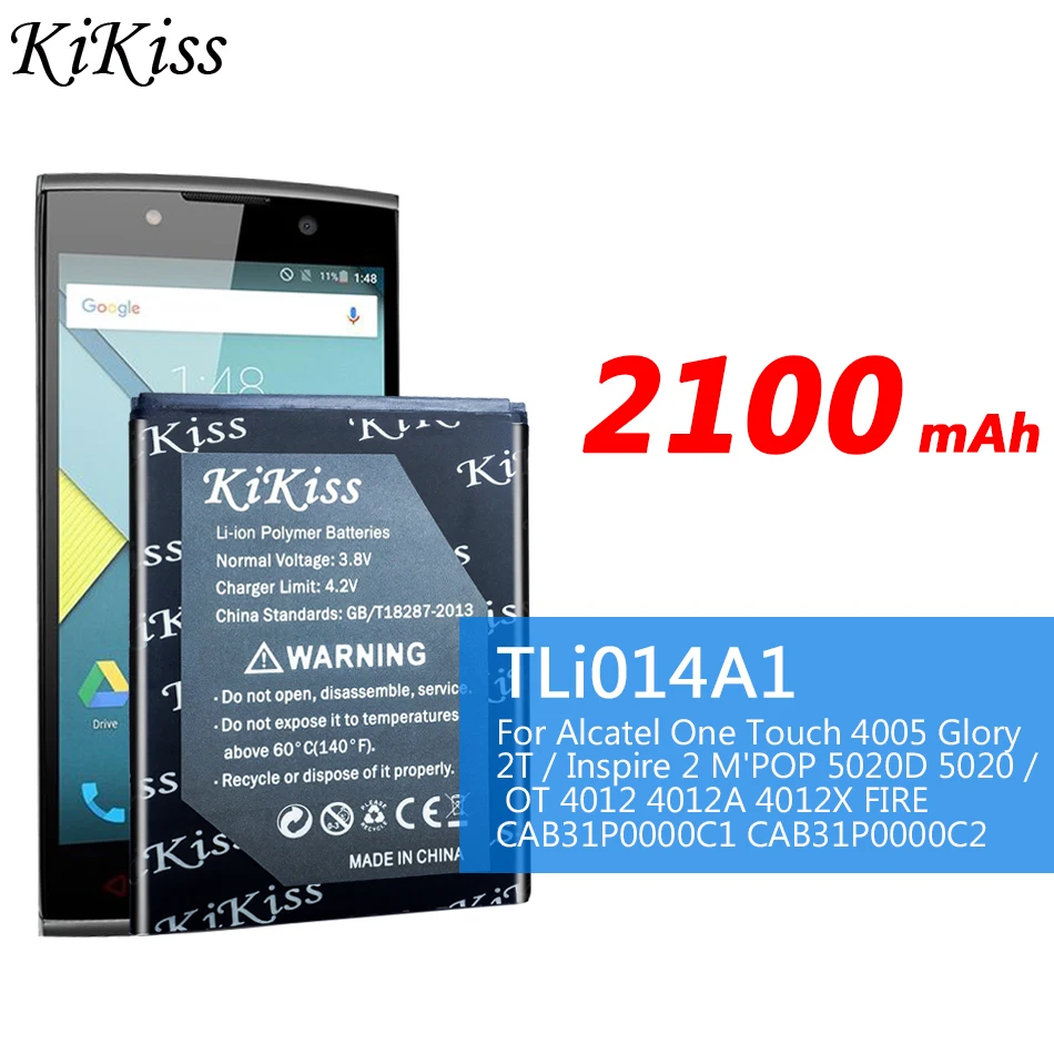 Аккумулятор TLi014A1 мобильный телефон для Alcatel Pixi 3 2100 дюйма 4,5 4027A 4027D 4027X 4027 4010D 4010 4012 4030D 4030A 4030 502D, 5020 мАч Аккумулятор TLi014A1 мобильный телефон для Alcatel Pixi 3 2100 дюйма 4,5 4027A 4027D 4027X 4027 4010D 4010 4012 4030D 4030A 4030 502D, 5020 мАч