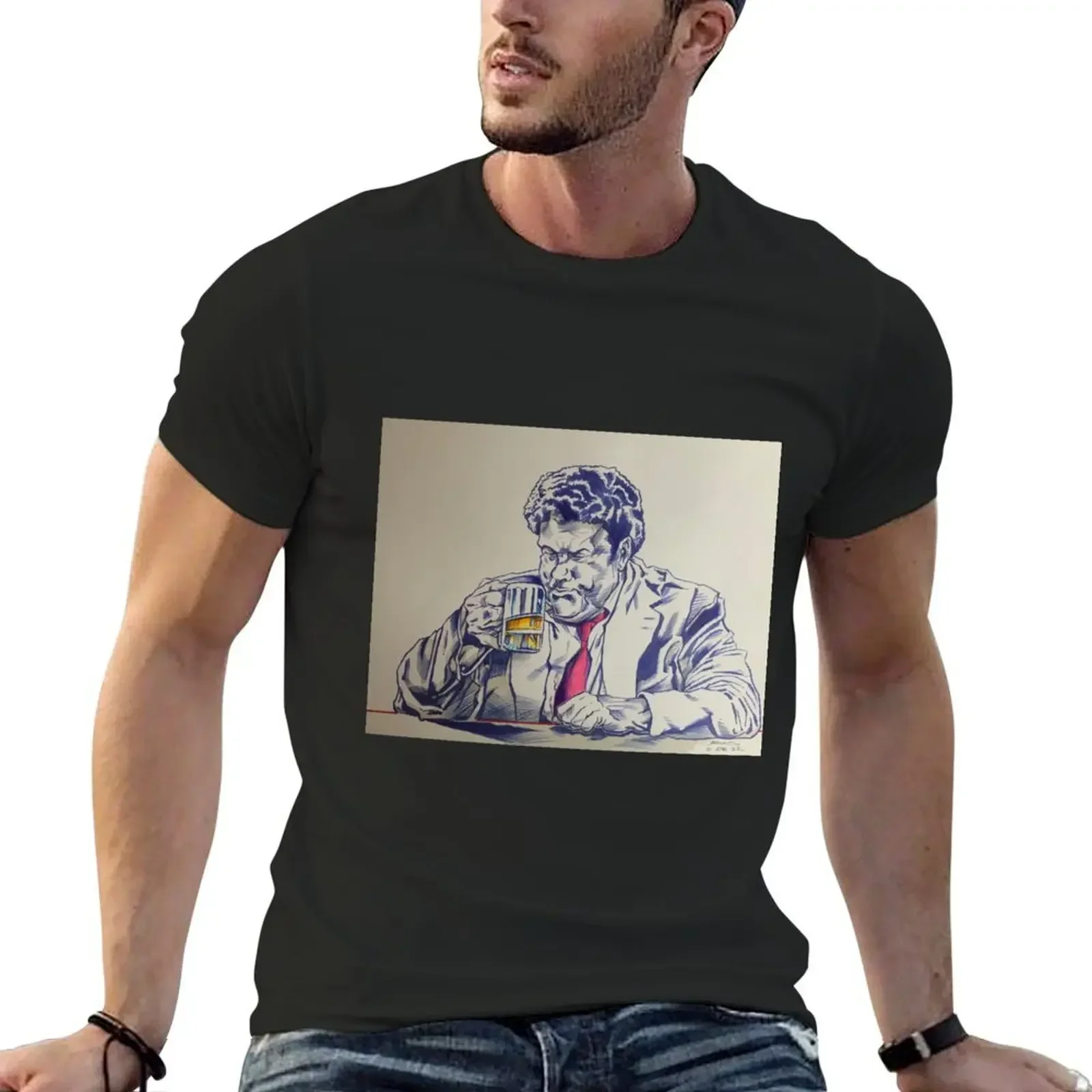 Футболка Norm Peterson Cheers George Wendt футболки с аниме спортивные фанаты мужская футболка