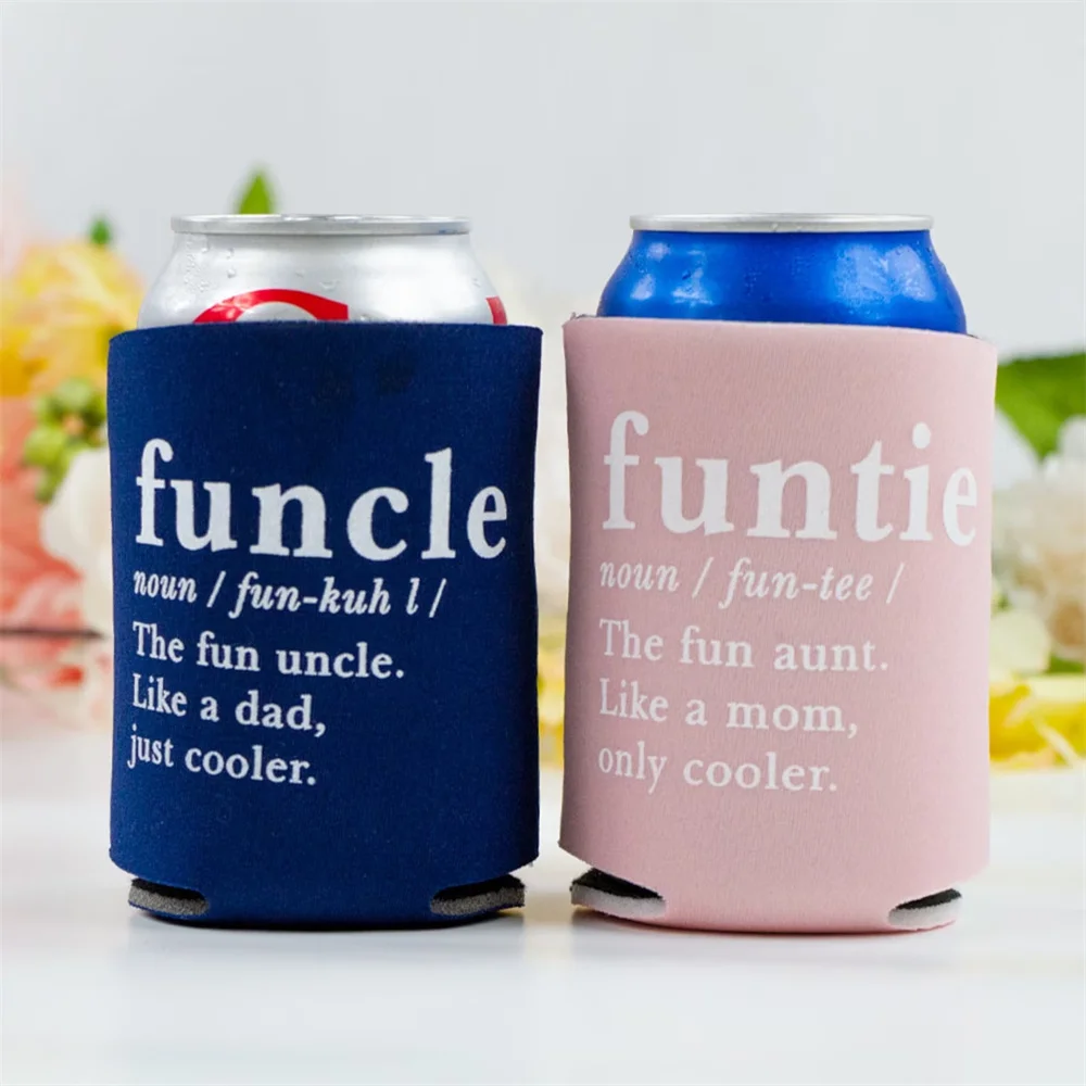 Funtie Can Coolers, Funcle Can Coolers, Can Coolers for Auntie, Aunt Can Coolies, Gift for Uncle Can Coolies, Gift for Aunts,