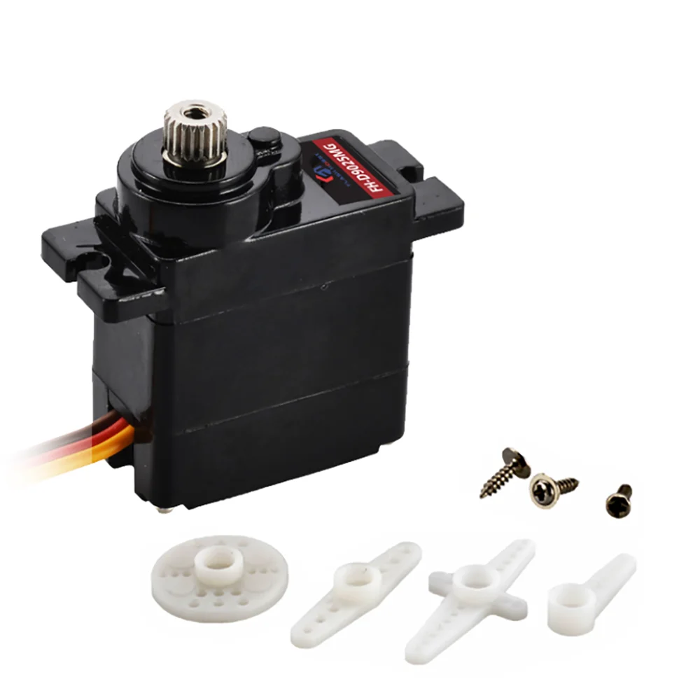 Металлический сервопривод FLASHHOBBY D9025MG, 2,5 кг