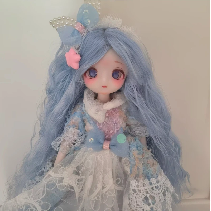 Фото Кукла Miku 1/6 BJD, милая коллекционная фигурка ручной работы, настраиваемая, аниме-атрибутика, настольное украшение, подарок на день рождения №2