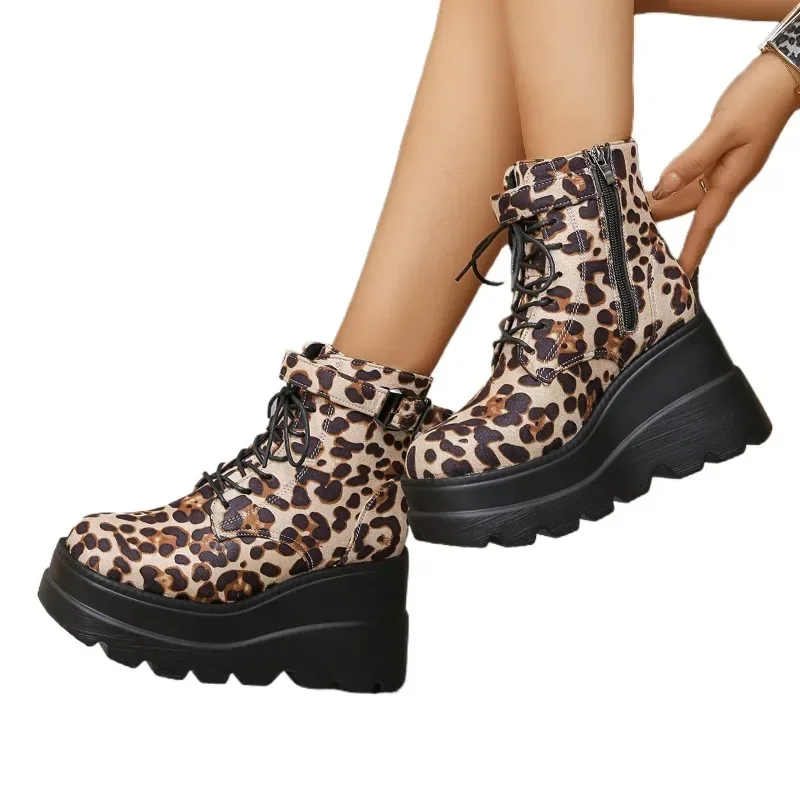 Женская обувь 2024 женские ботильоны больших размеров современные ботинки на