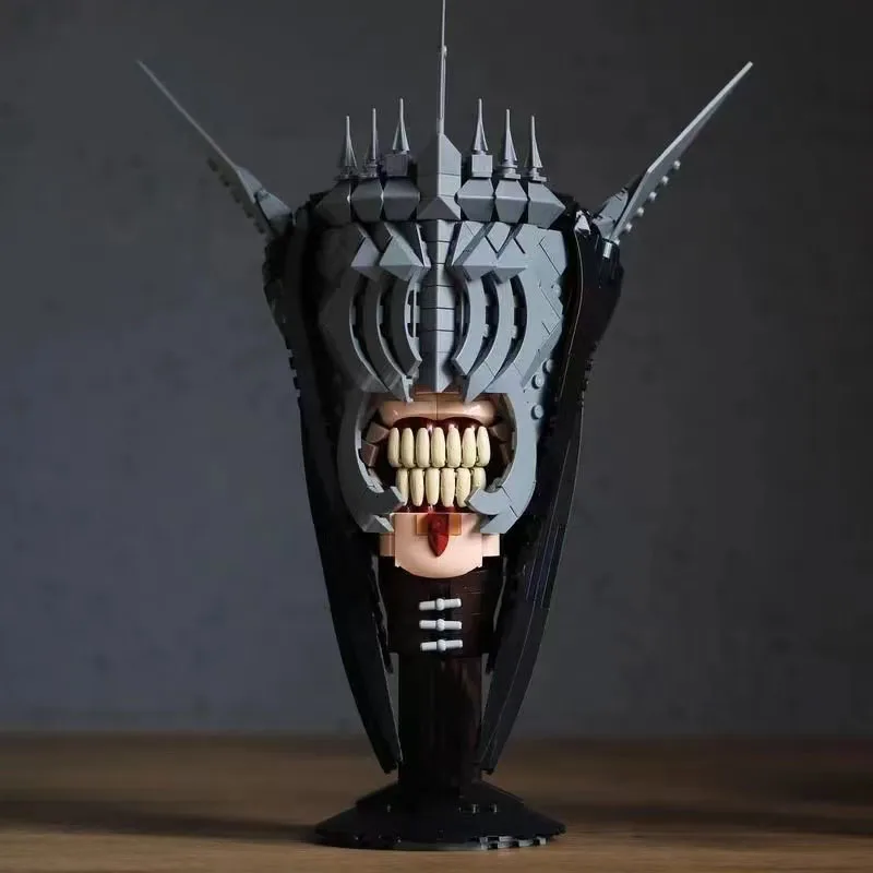 

694PCS Lord of The Ringsed Movie Mouth of Sauron Figures Model DIY ideas Soldier helmet ChildrenToyGift Christmas BuildingBlocks