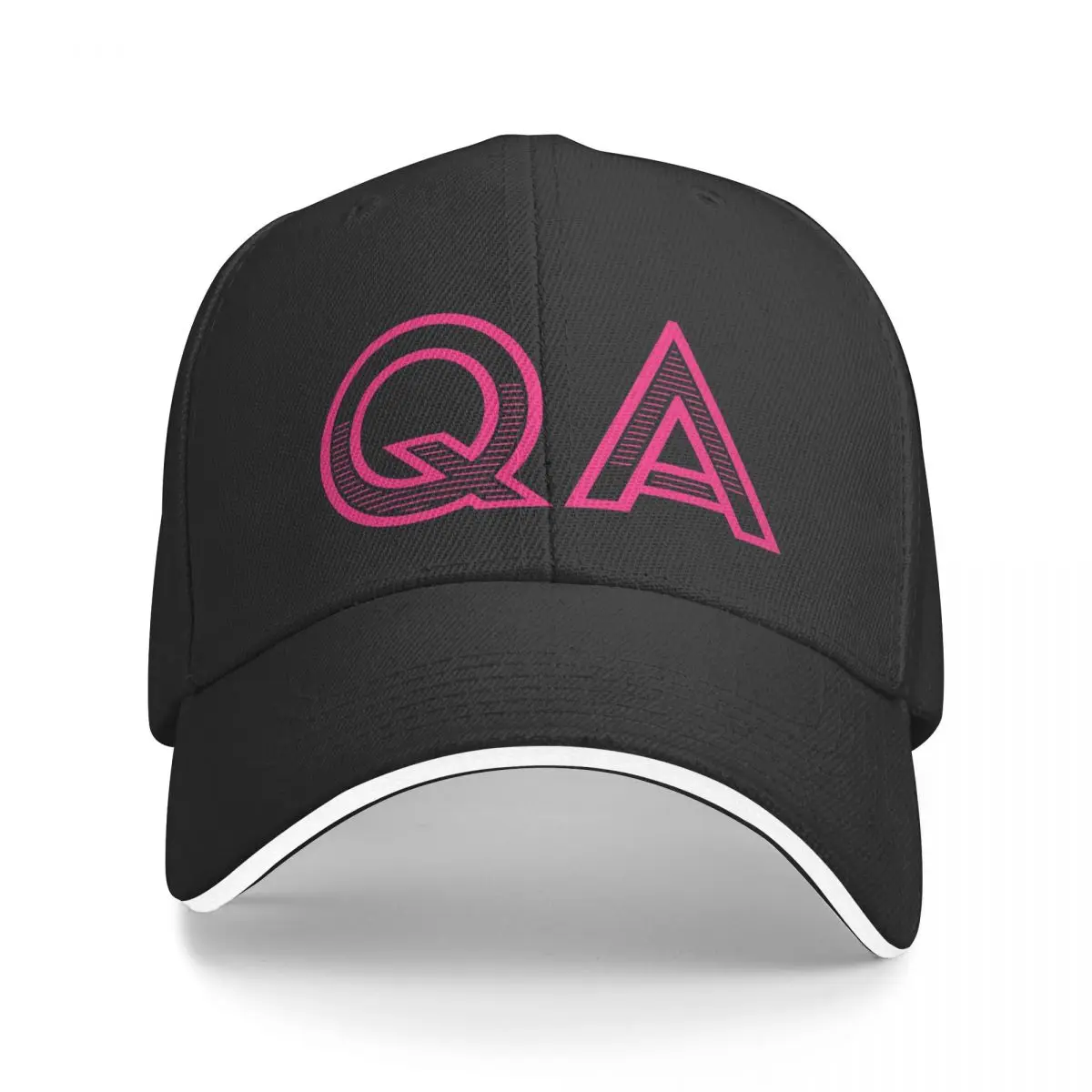 QA - Гарантия качества (розовый текст) Бейсболка Элитный бренд Bobble Hat Новая шляпа