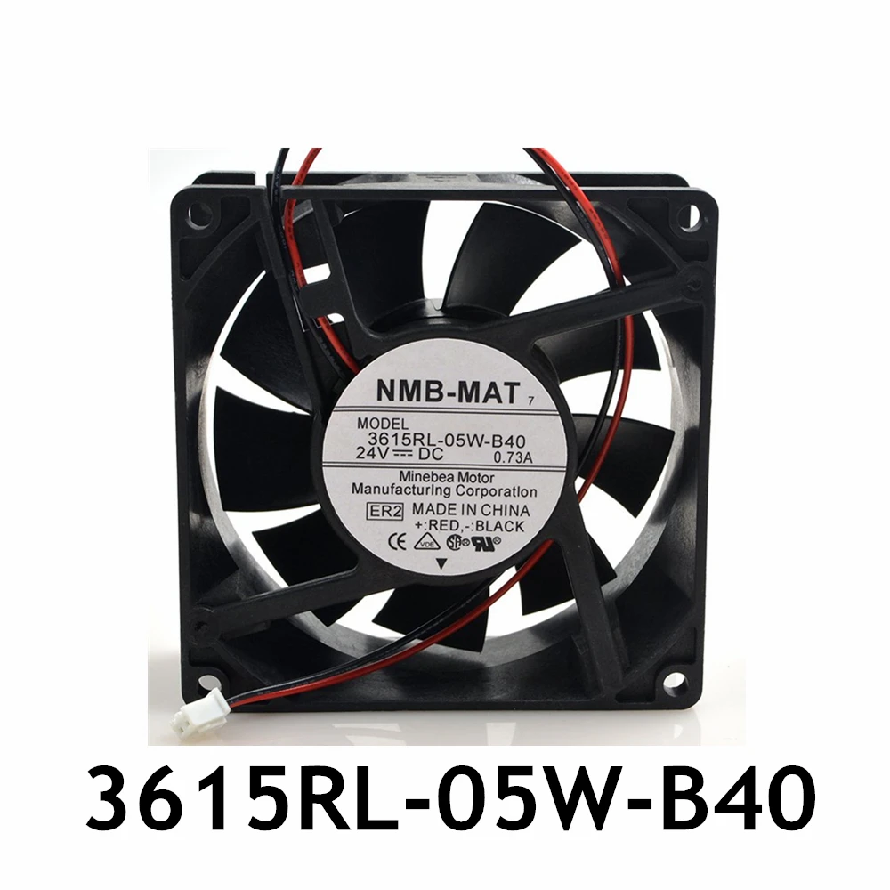 

Вентилятор охлаждения 3615RL-05W-B40 DC24V 0.73A 90x90x38 мм 2-проводной